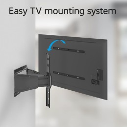ACT Full motion TV Wall Mount ultra slim 43"-90" Black