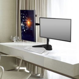 ACT AC8320 Monitor desk stand 2 screens up to 35" VESA Black