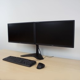 ACT AC8320 Monitor desk stand 2 screens up to 35" VESA Black