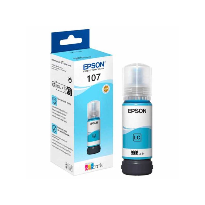 Epson T09B5 (107) világoskék eredeti tinta