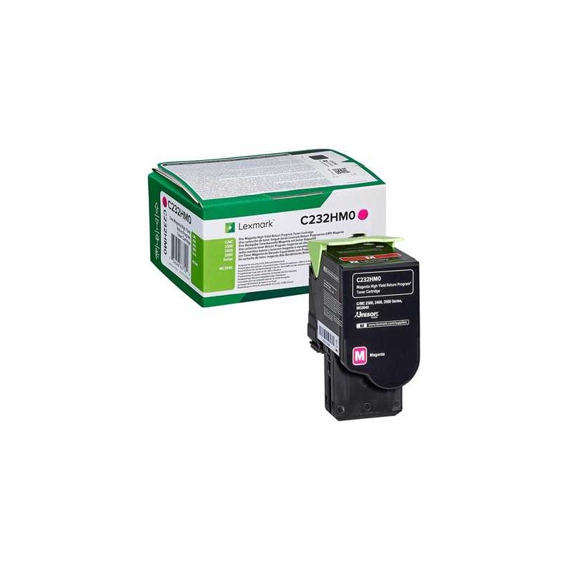 Lexmark [C2325/C2425] C232HM0 magenta eredeti toner
