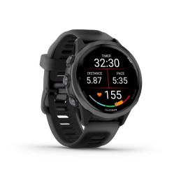 Garmin Forerunner 570 42mm Slate Gray Aluminum with Translucent Black/Black Band