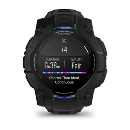 Garmin Instinct 3 50mm AMOLED Black/Blue with Charcoal Band