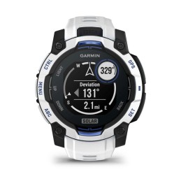 Garmin Instinct 3 45mm Solar Whitestone with Whitestone Band