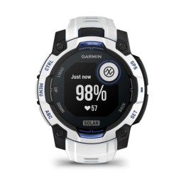 Garmin Instinct 3 45mm Solar Whitestone with Whitestone Band