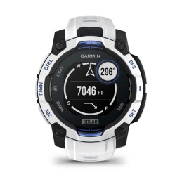 Garmin Instinct 3 45mm Solar Whitestone with Whitestone Band