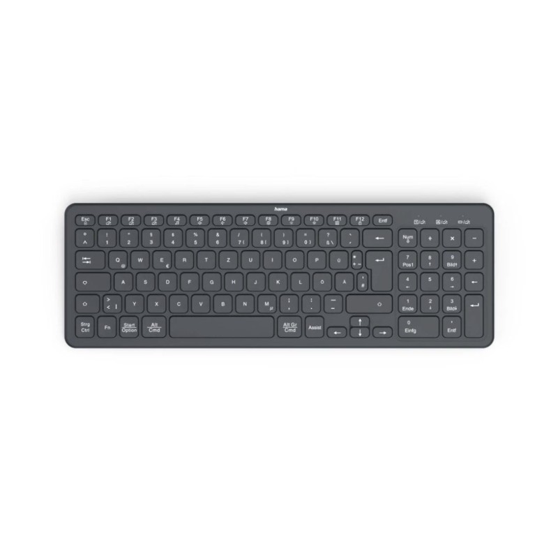 Hama WK-300 Wireless Bluetooth Keyboard Black HU