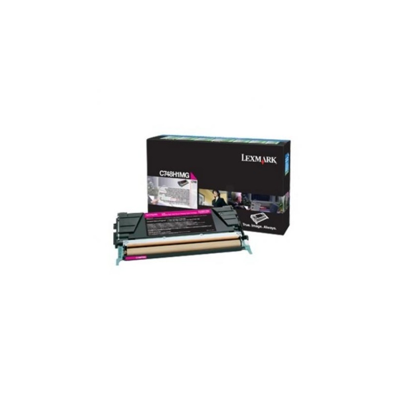 Lexmark [C74x] C748H3MG magenta eredeti toner High Corporate