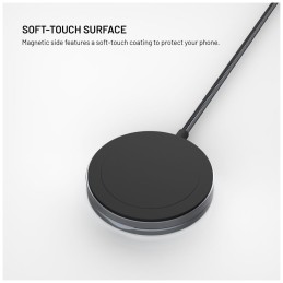 FIXED Wireless töltő Magsafe támogatással, szürke