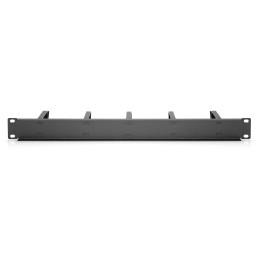Digitus DN-97602 Cable routing panel with cable routing brackets for 483 mm (19") cabinets 1U Black