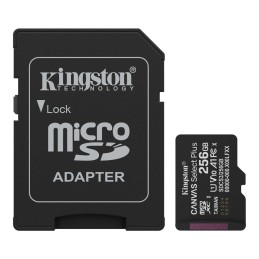 Kingston 256GB microSDXC Canvas Select Plus Gen3 Class 10 UHS-1 A1 V10 + adapterrel