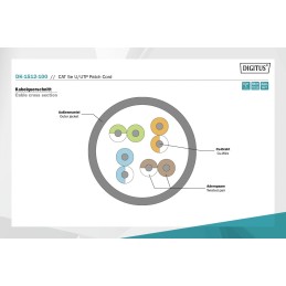 Digitus CAT5e U-UTP Patch Cable 10 Grey