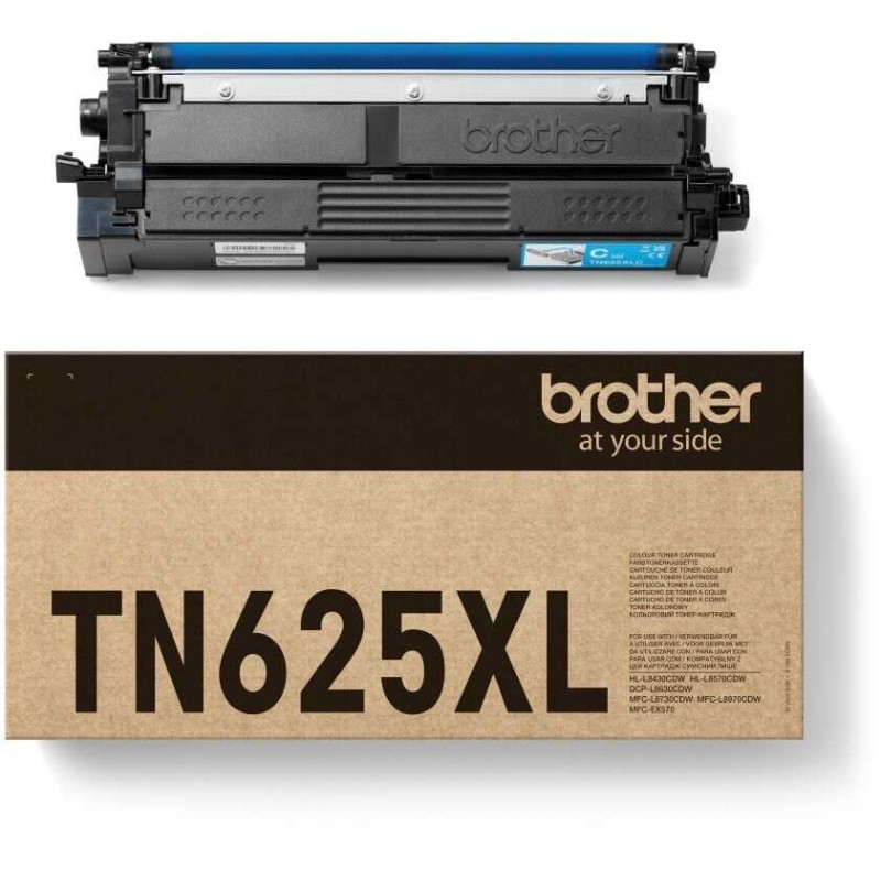 Brother TN-625XL kék eredeti toner
