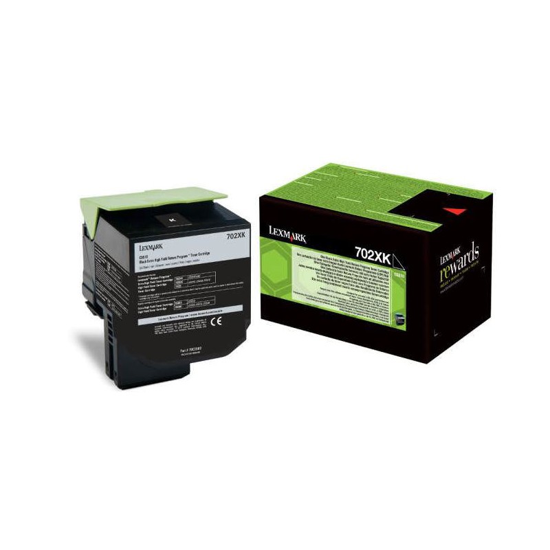 Lexmark [702XK] 70C2XK0 fekete eredeti toner