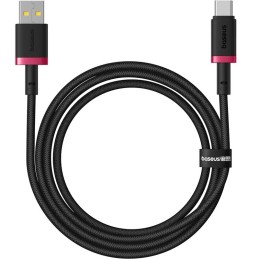 Baseus Dura Series 60W USB Type-A to Type-C Fast Charging cable 2m Black/Red