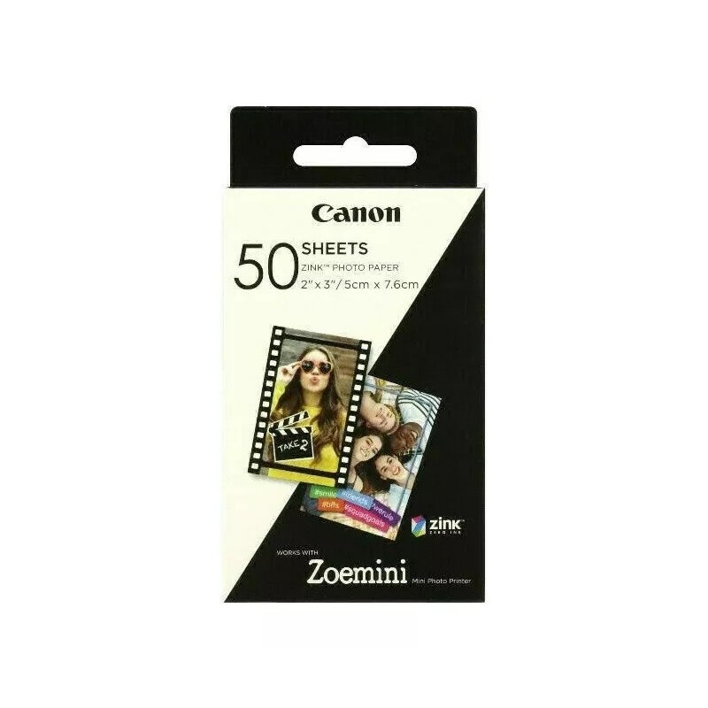 Canon ZP-2030 eredeti öntapadó fotópapír (50x76mm 50 lap, 3215C002)