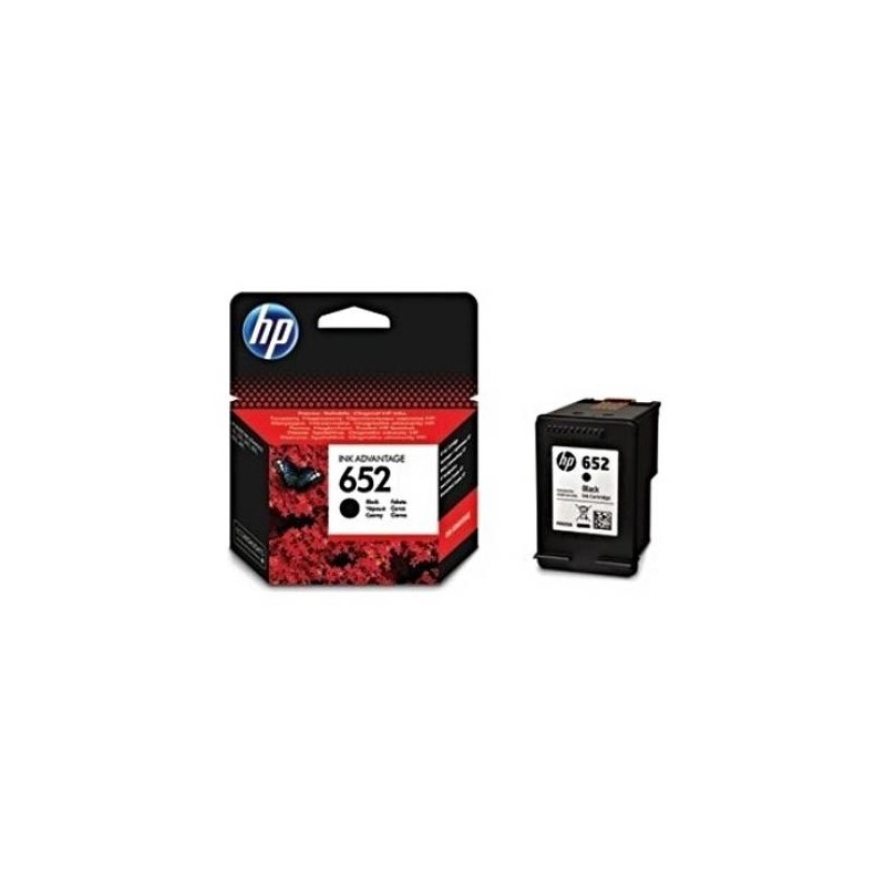 HP F6V25AE (652) Black tintapatron