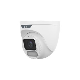 Uniview Easystar Colorhunter 8MP OwlView Wise-ISP turret dómkamera, 4mm fix objektívvel, mikrofonnal