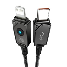 Baseus Unbreakable Series Fast Charging Data Cable Type-C to Lightning 20W Cluster 2m Black
