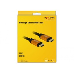 DeLock Ultra High Speed HDMI Cable 48 Gbps 8K 60 Hz 1,5m