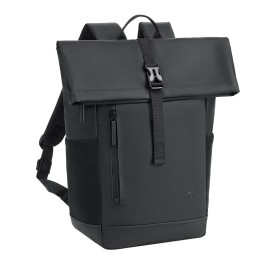 RivaCase 7826 ECO 17L Roll top Notebook Backpack 14" Black
