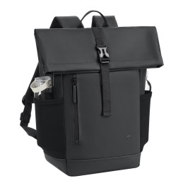 RivaCase 7826 ECO 17L Roll top Notebook Backpack 14" Black