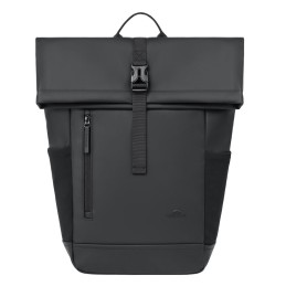 RivaCase 7826 ECO 17L Roll top Notebook Backpack 14" Black