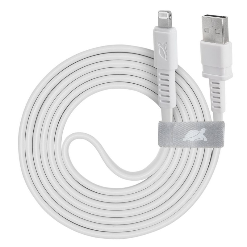 RivaCase Rivapower PS6008 WT12 ENG USB-A / Lightning cable, 1,2m White