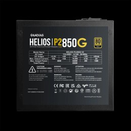Gamdias 850W 80+ Gold HELIOS P2-850G V2