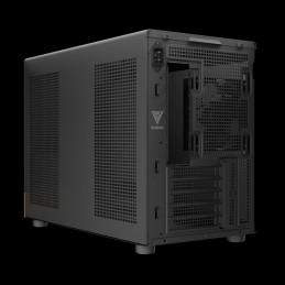 Gamdias Athena M4M Wood Tempered Glass Black/Wood