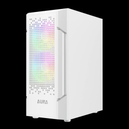 Gamdias Aura GC7 ARGB Tempered Glass White