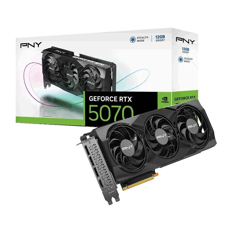 PNY GeForce RTX5070 12GB DDR7 GAMING TRIPLE FAN