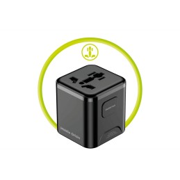 Mobile Origin Universal Travel Adapter PW30 EU/UK/US/AUS Black