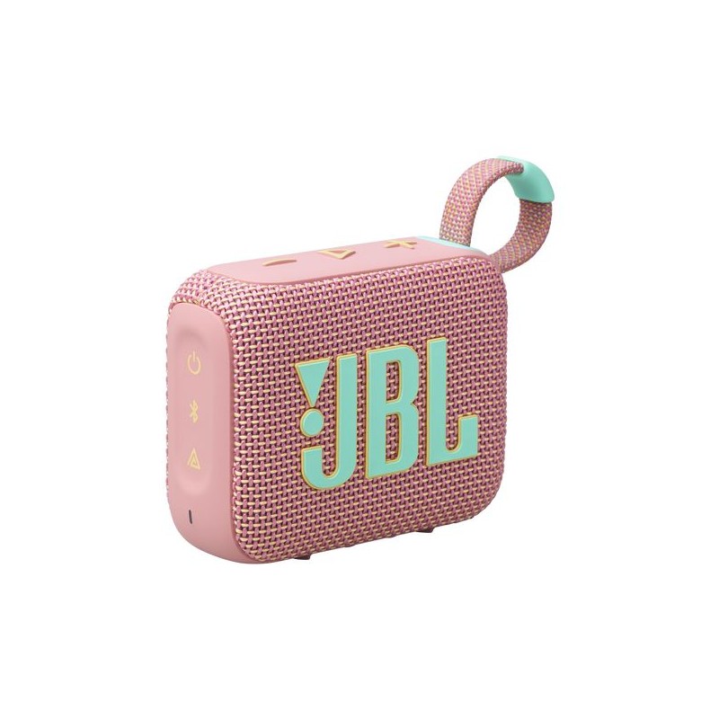 JBL Go 4 Ultra-Portable Bluetooth Speaker Pink