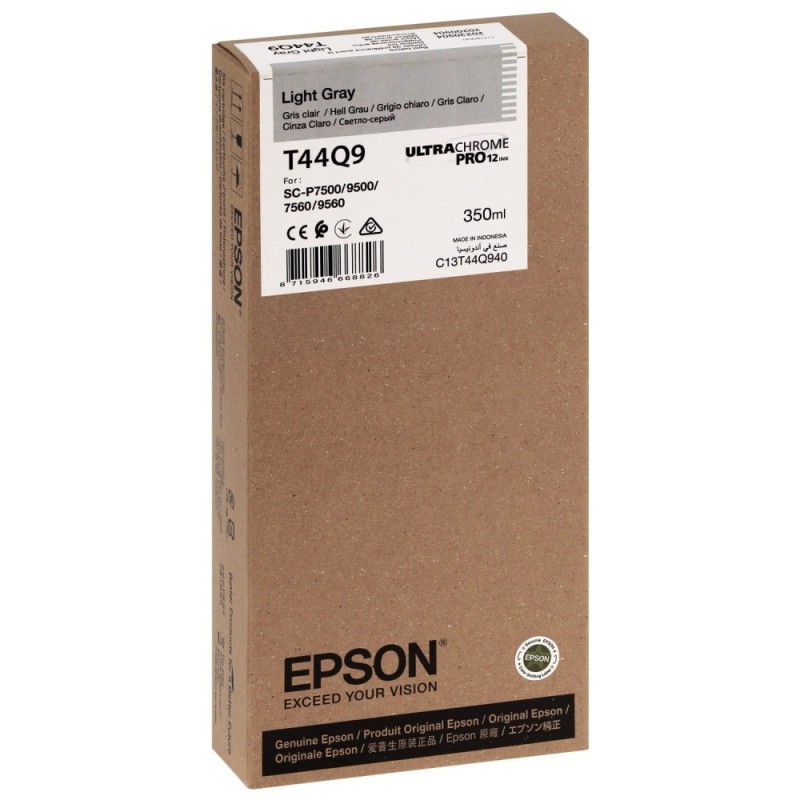 Epson T44Q9 világosszürke eredeti tintapatron