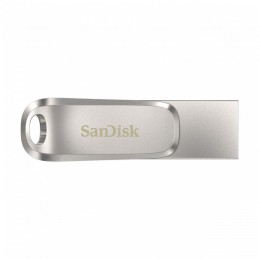 Sandisk 256GB Ultra Dual Drive Luxe USB Type-C Flash Drive Silver