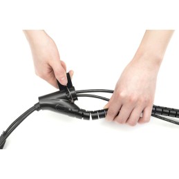 Digitus DA-90508  Flexible Cable Tube with a Pulling Aid 5m Black