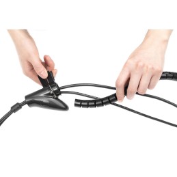 Digitus DA-90508  Flexible Cable Tube with a Pulling Aid 5m Black