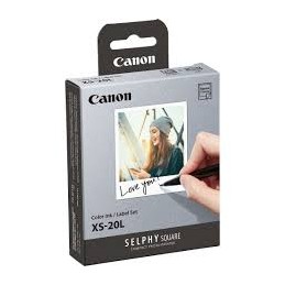 Canon XS-20L eredeti fotópapír (6,8cm x 6,8cm, 20 lap, 4119C002)