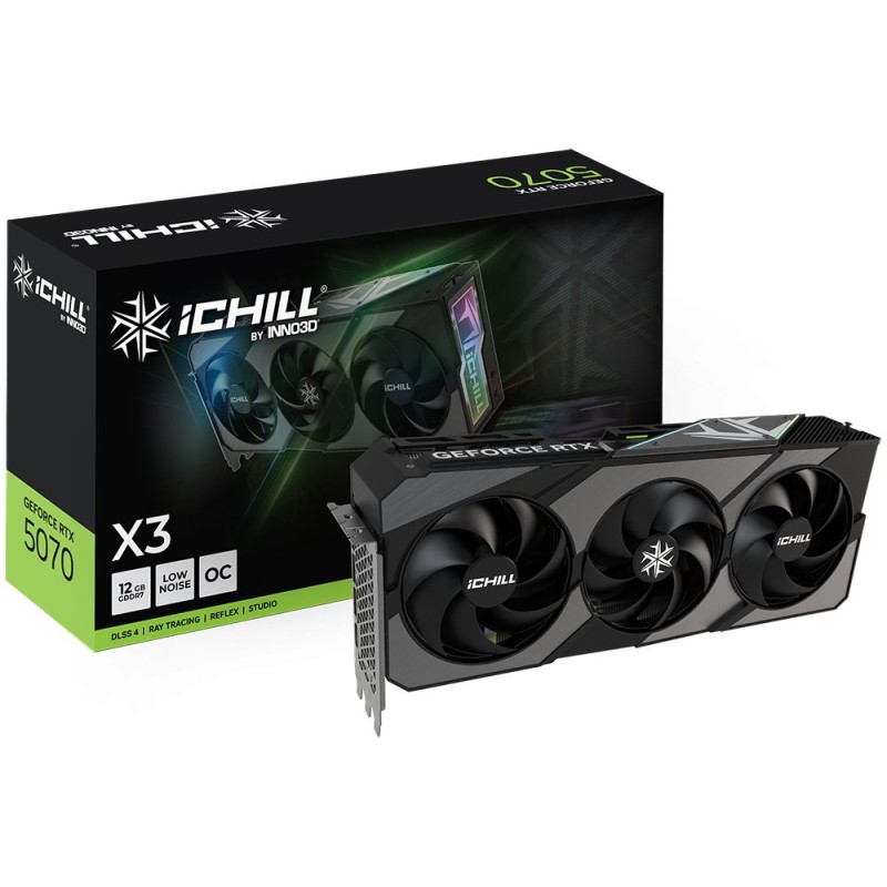 Inno3D GeForce RTX5070 12GB GDDR7 iChill X3