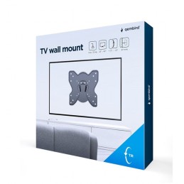 Gembird WM-42T-03 Tilt TV Wall Mount 23”-42” Black