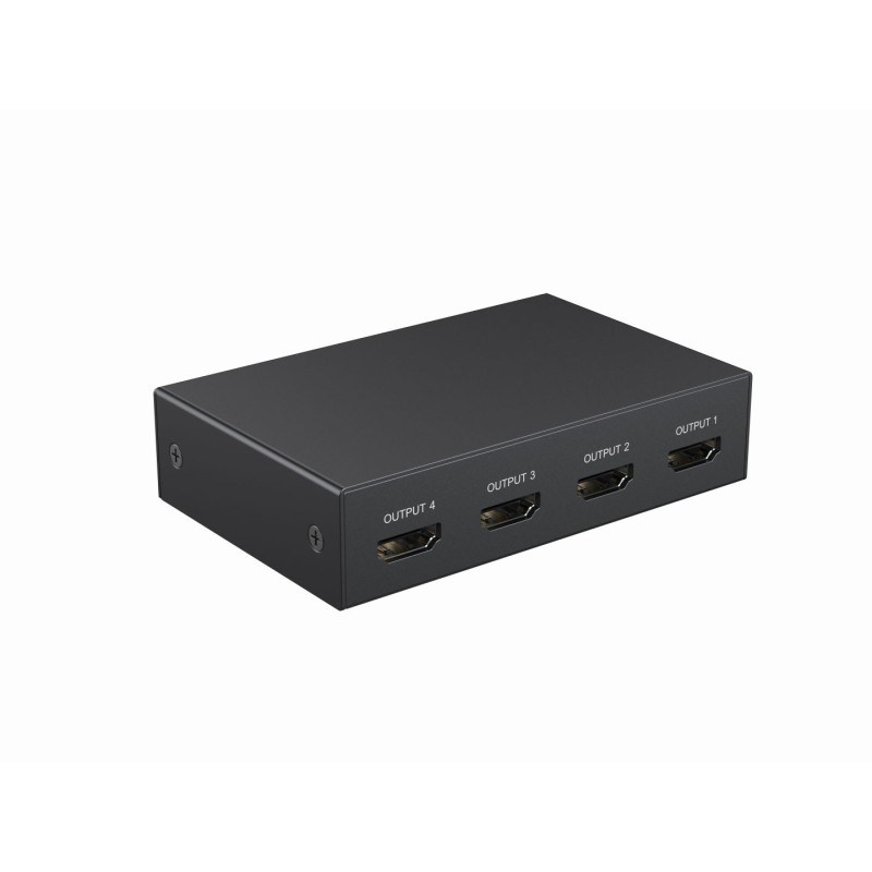 Gembird 4-ports 4K HDMI Splitter Black
