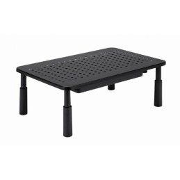 Gembird MS-TABLE-D-01 Adjustable monitor stand with drawer