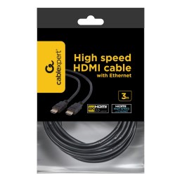 Gembird HDMI - HDMI 1.4 3m cable Black