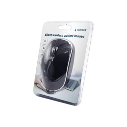 Gembird MUSW-4BS-01 Silent Wireless Optical Mouse Black