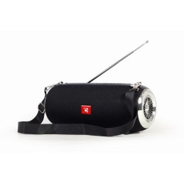 Gembird Portable Bluetooth Speaker With Antenna Black