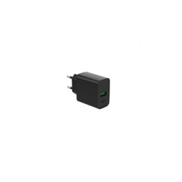 Gembird 2-Port 20W USB Fast Charger Black