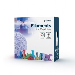 Gembird 3DP-PLA-FL-01-BK PLA Flexible Black 1.75mm 1kg