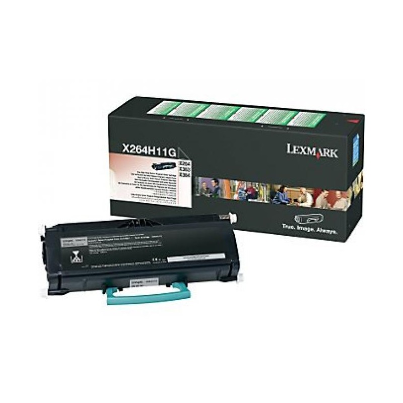 Lexmark [X264] X264H11G fekete eredeti toner