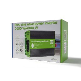 Gembird Energenie 12V Pure sine Wave Car DC-AC Power Inverter 2000W